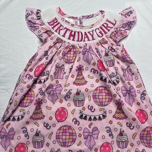 Pink Birthday Girl Dress